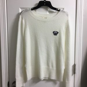 Cute pug sweater